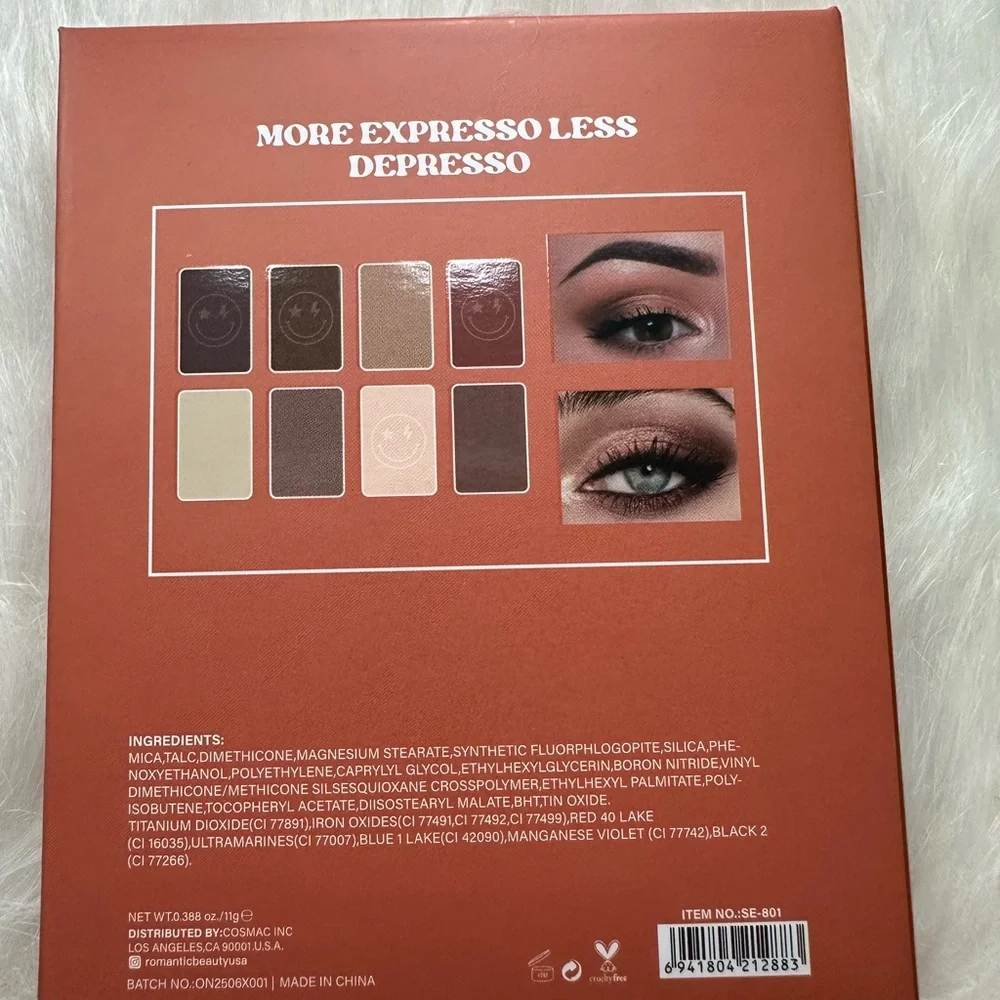 🚨 3/$25 🚨 More espresso less depresso - shadow palette - Picture 4 of 6